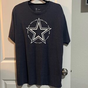 Nike Men's Dark Blue Dallas Cowboys Star Tee